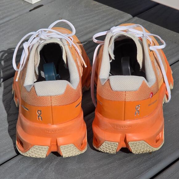 On Cloud Women's Venture Running Shoes Orange, Size 8 - Picture 5 of 6